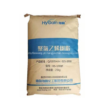 Resina de PVC K67 Haijing HS-1000F para conexões de tubos